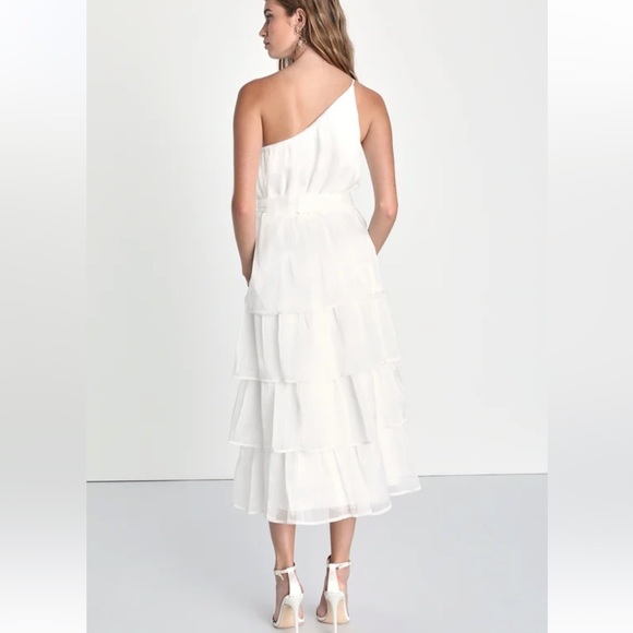 Lulu’s White Dress - Picture 3 of 3